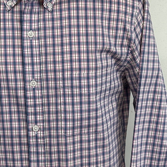 J. Crew Performance long sleeve button down collar shirt.  M - Picture 4 of 7